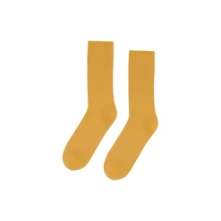Classic Organic Sock, burned yellow