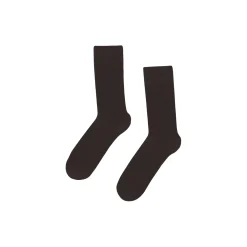 Classic Organic Sock, coffee brown