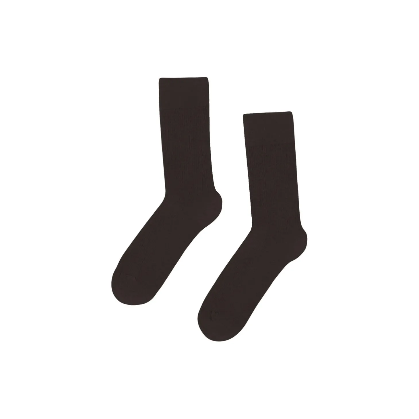 Classic Organic Sock, coffee brown