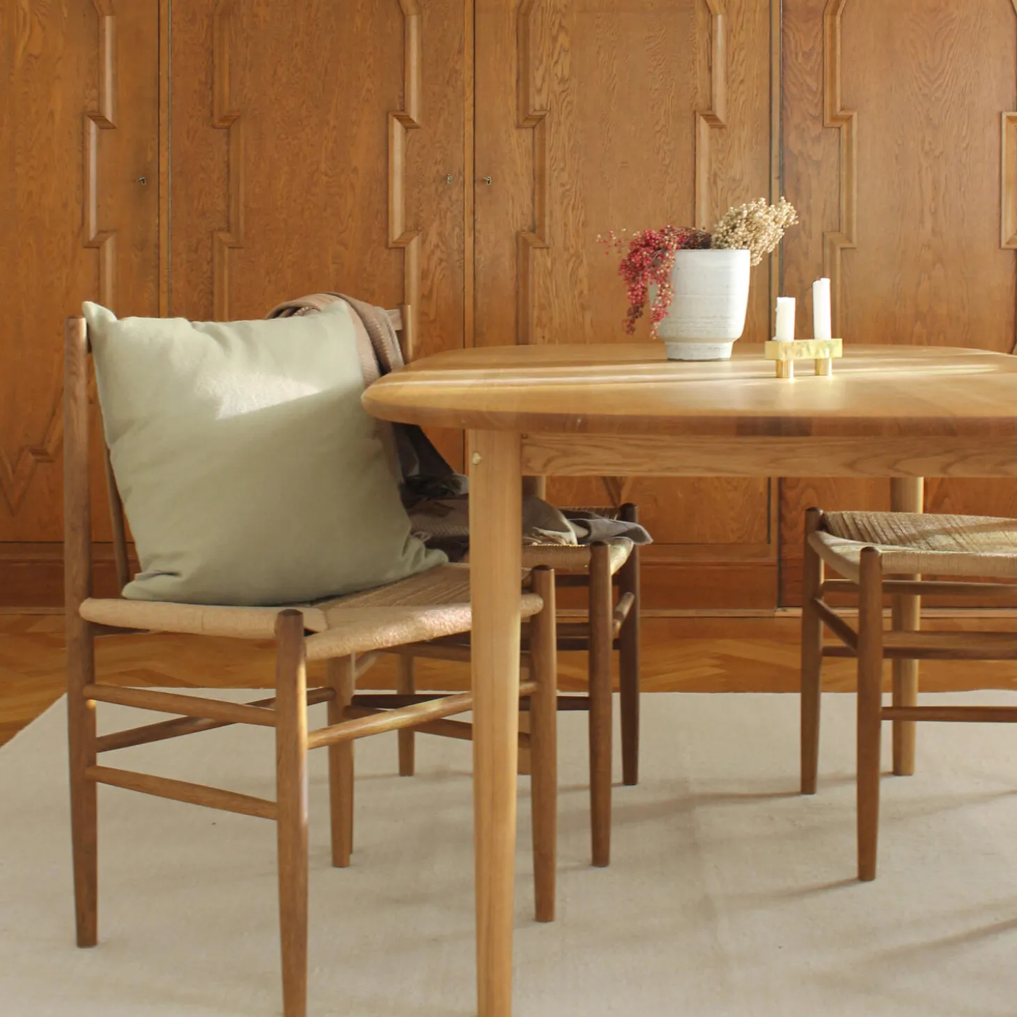 Classic pudebetræk, light green