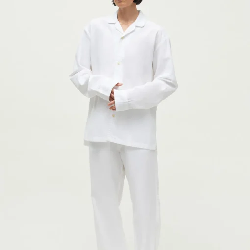 Classic Pyjamas Waffle, white