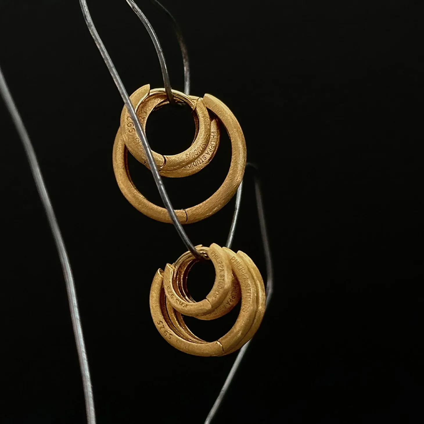 Classic Satin Hoops