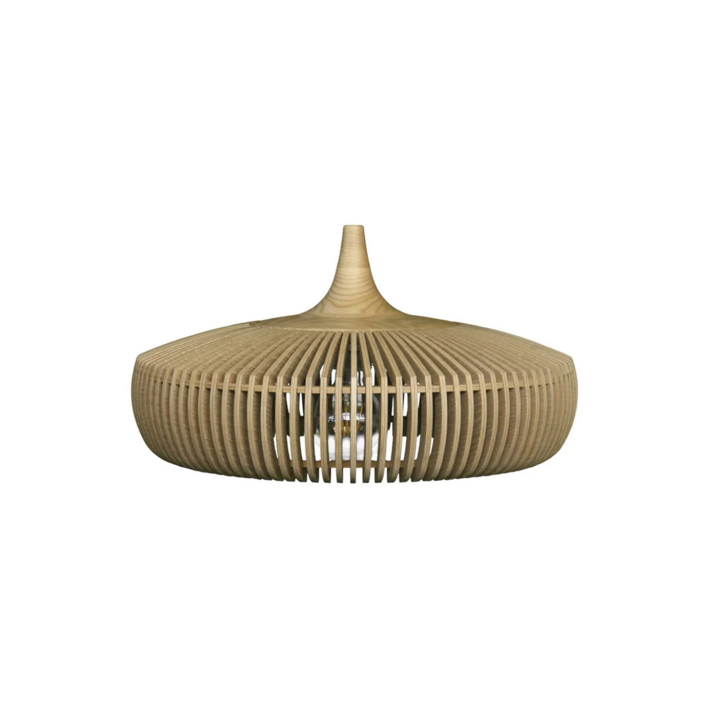 Clava Dine Wood Pendant, oak