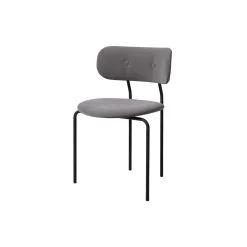 Coco Dining Chair, Sunday 025/black matt