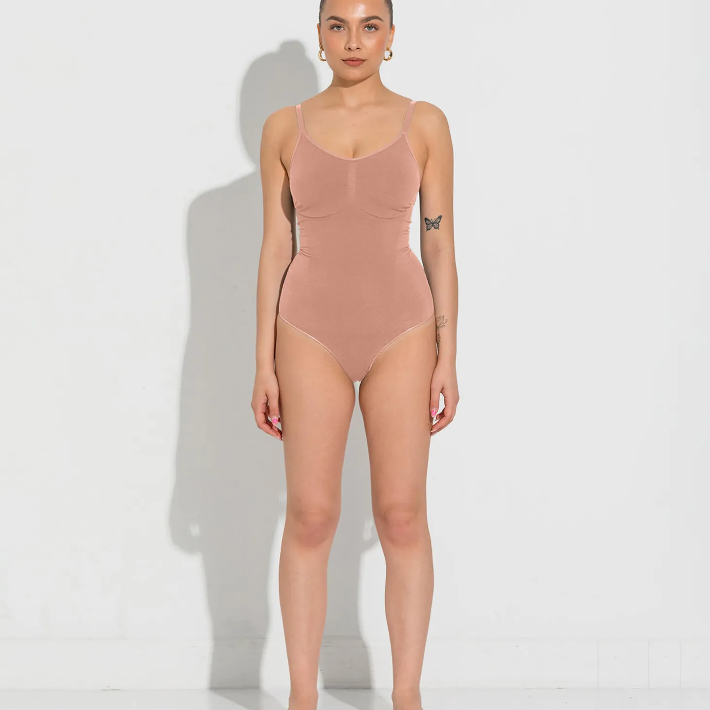 Coco Shapewear Bodysuit, tan
