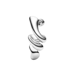 Coil Earrings Small, sølv