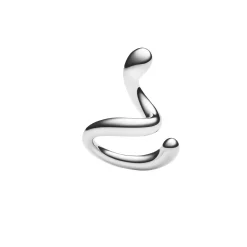 Coil Whirl Ear Cuff Left, sølv
