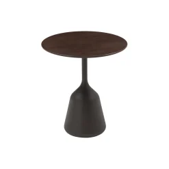 Coin Side Table, dark oak