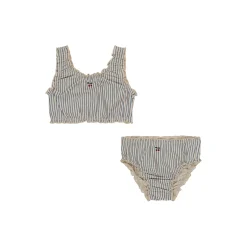 Collette Bikini, blue stripe