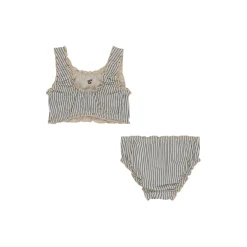 Collette Bikini, blue stripe