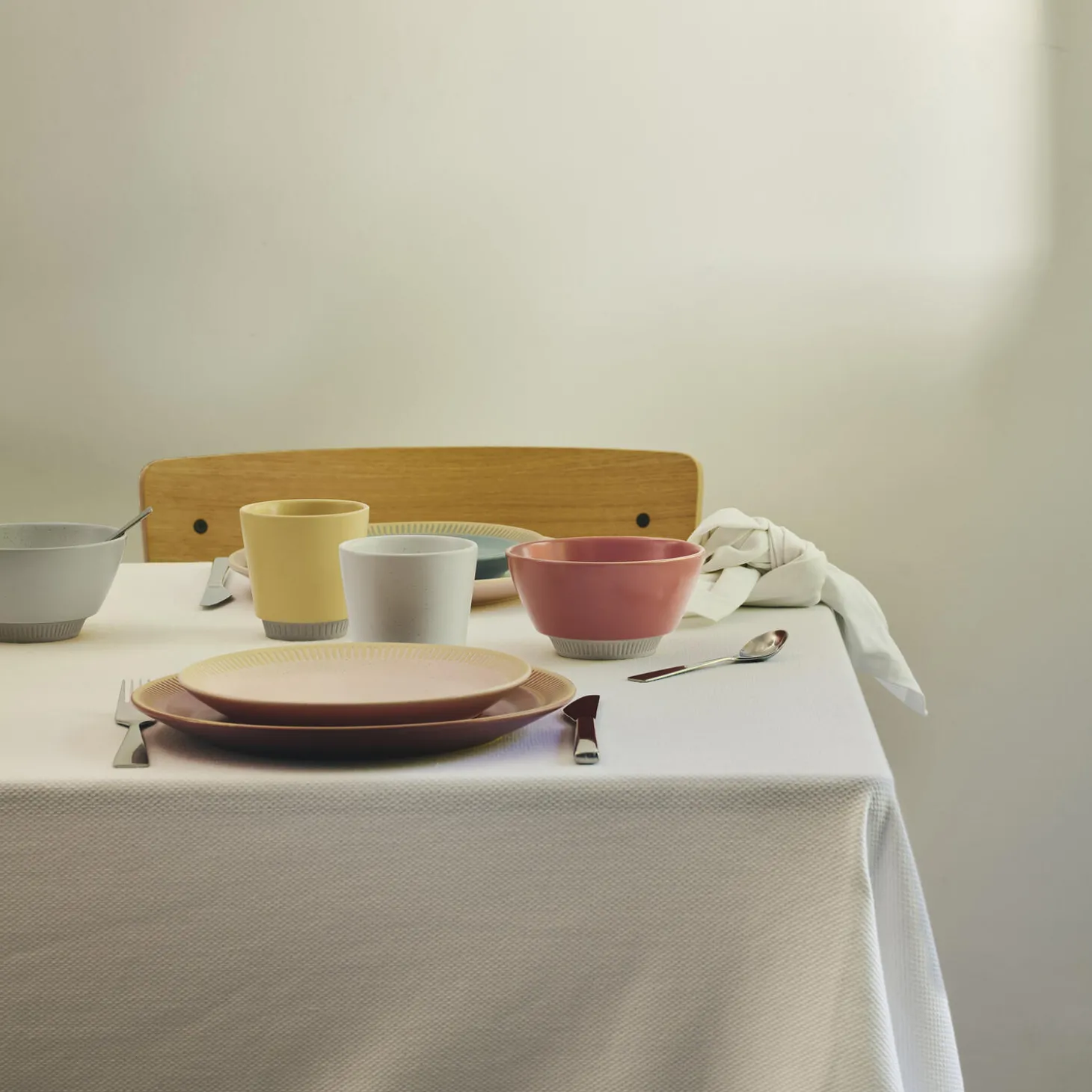 Colorit middagstallerken Ø 27 cm, coral