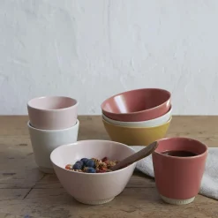 Colorit skål Ø 14 cm, coral