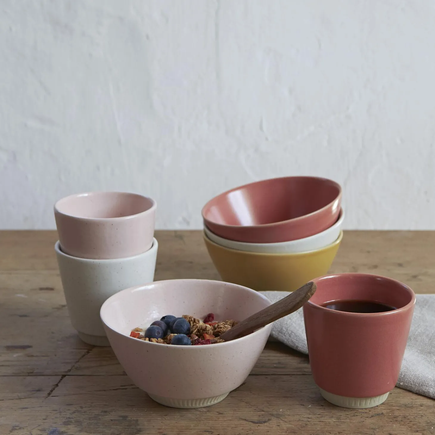 Colorit skål Ø 14 cm, rose