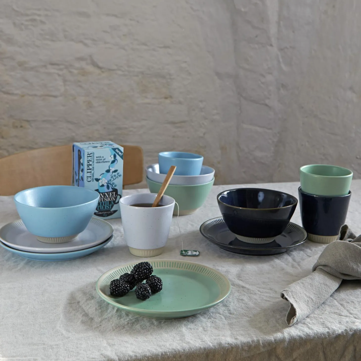 Colorit tallerken Ø 19 cm, light purple