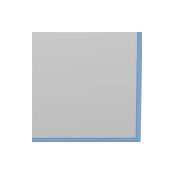 Colour Frame Mirror (SP1224), 154 azure