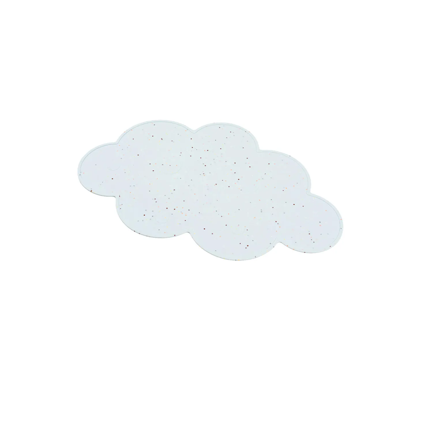 Confetti silikone dækkeserviet , blue