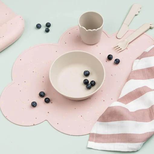 Confetti silikone dækkeserviet , powder