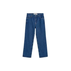 Cooper Highwaist Straight Jeans, mid blue