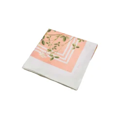 Coral Flora silketørklæde