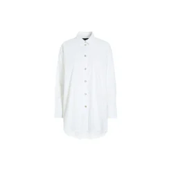 Core cotton stor skjorte, white