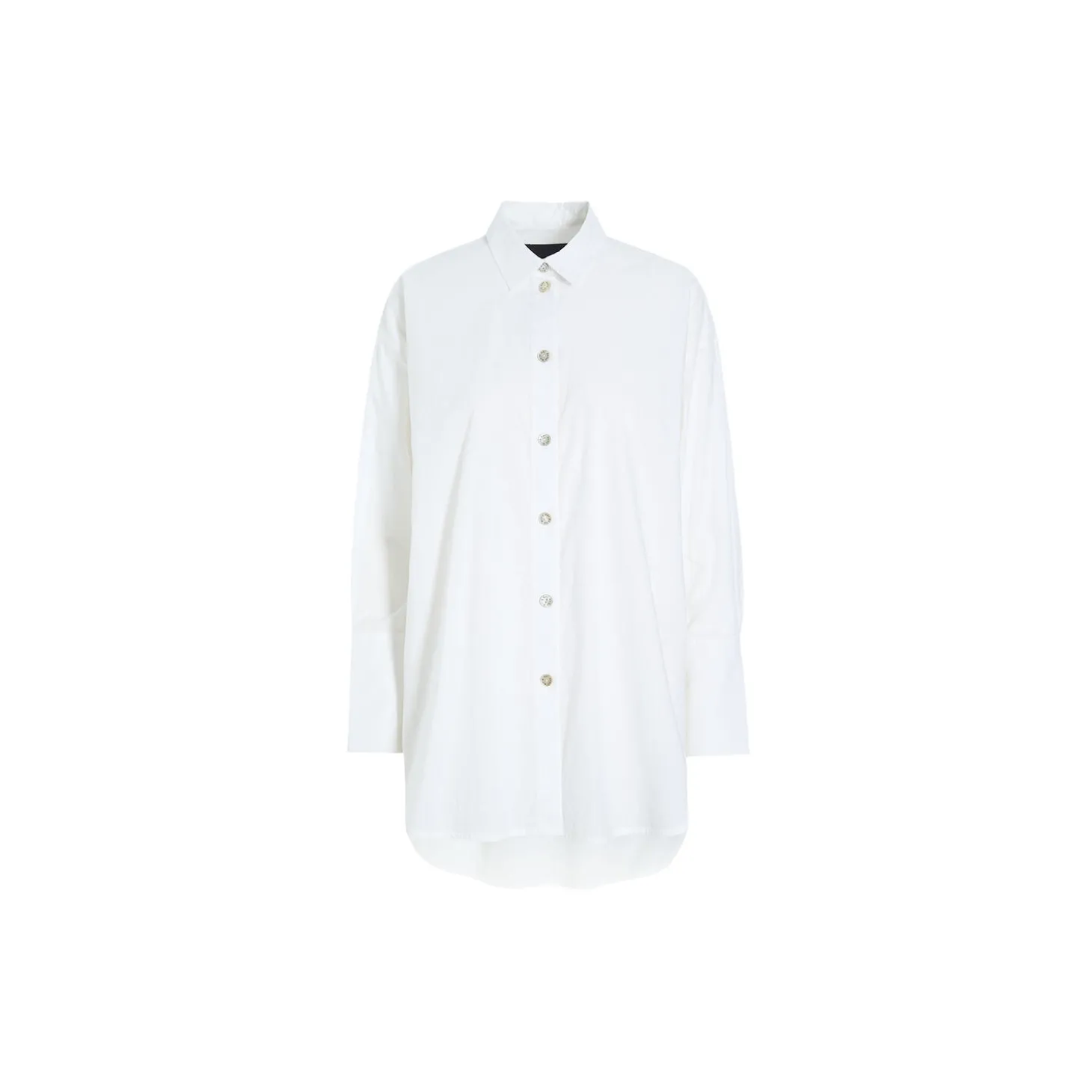 Core cotton stor skjorte, white