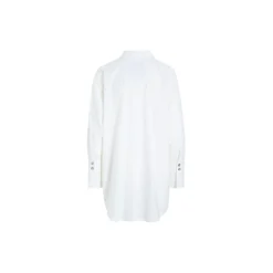 Core cotton stor skjorte, white