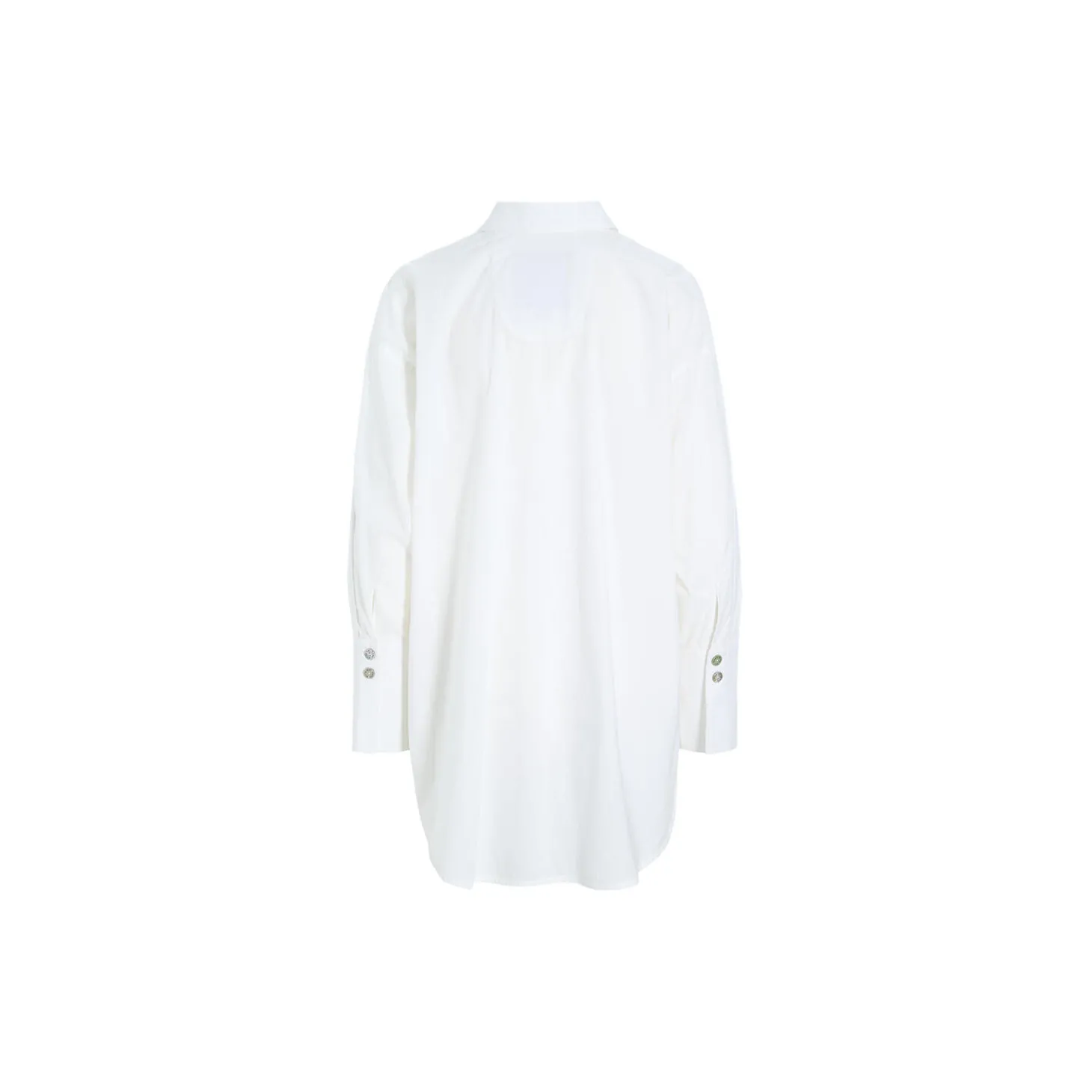 Core cotton stor skjorte, white