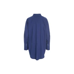 Core cotton stor skjorte, twilight blue