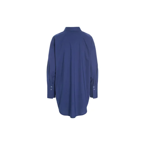 Core cotton stor skjorte, twilight blue