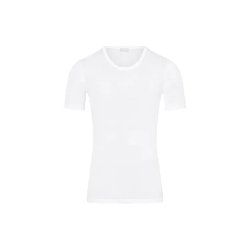 Cotton Pure Short Sleeve Shirt, white
