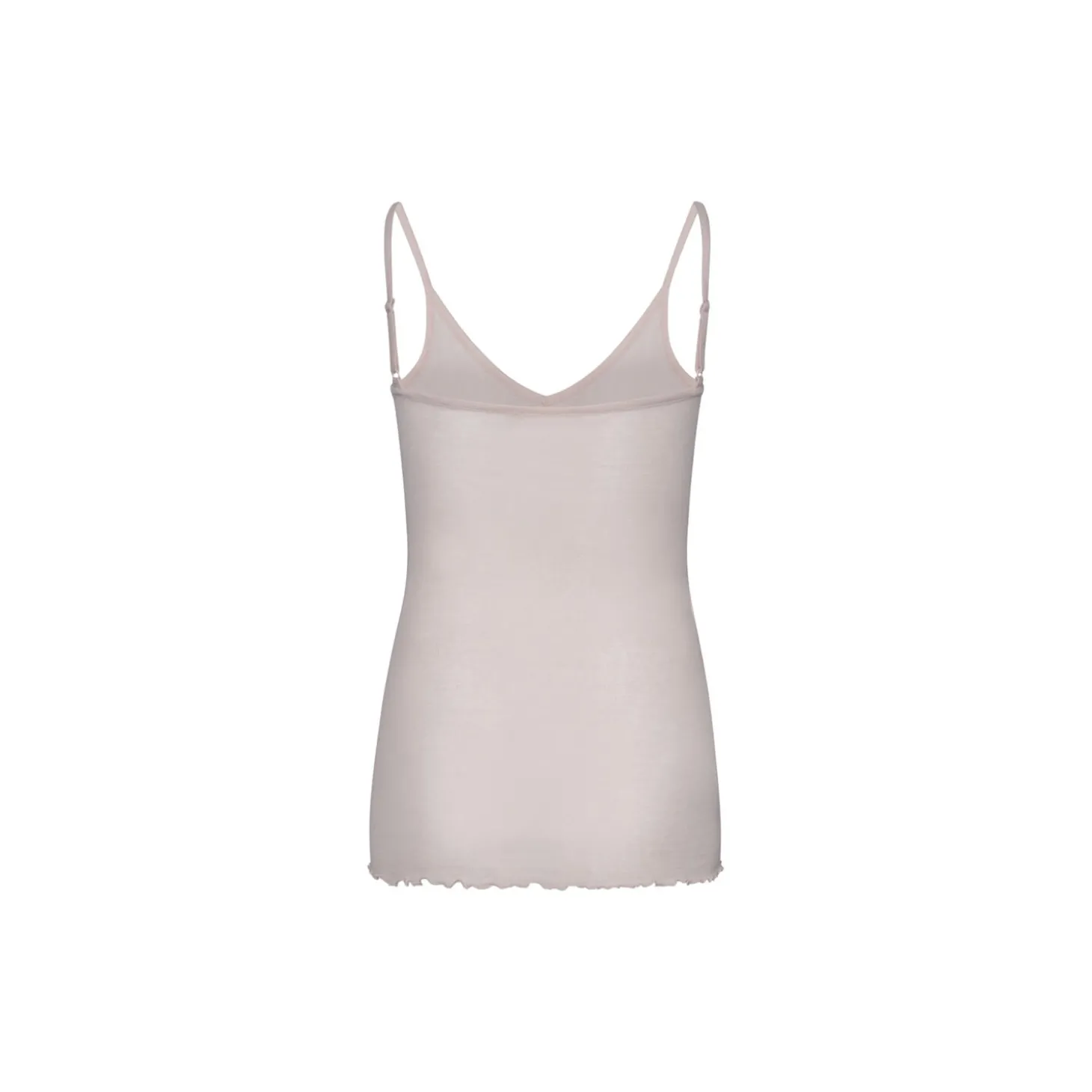 Cotton Spaghetti Top, rosie beige