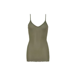 Cotton Spaghetti Top, tea leaf