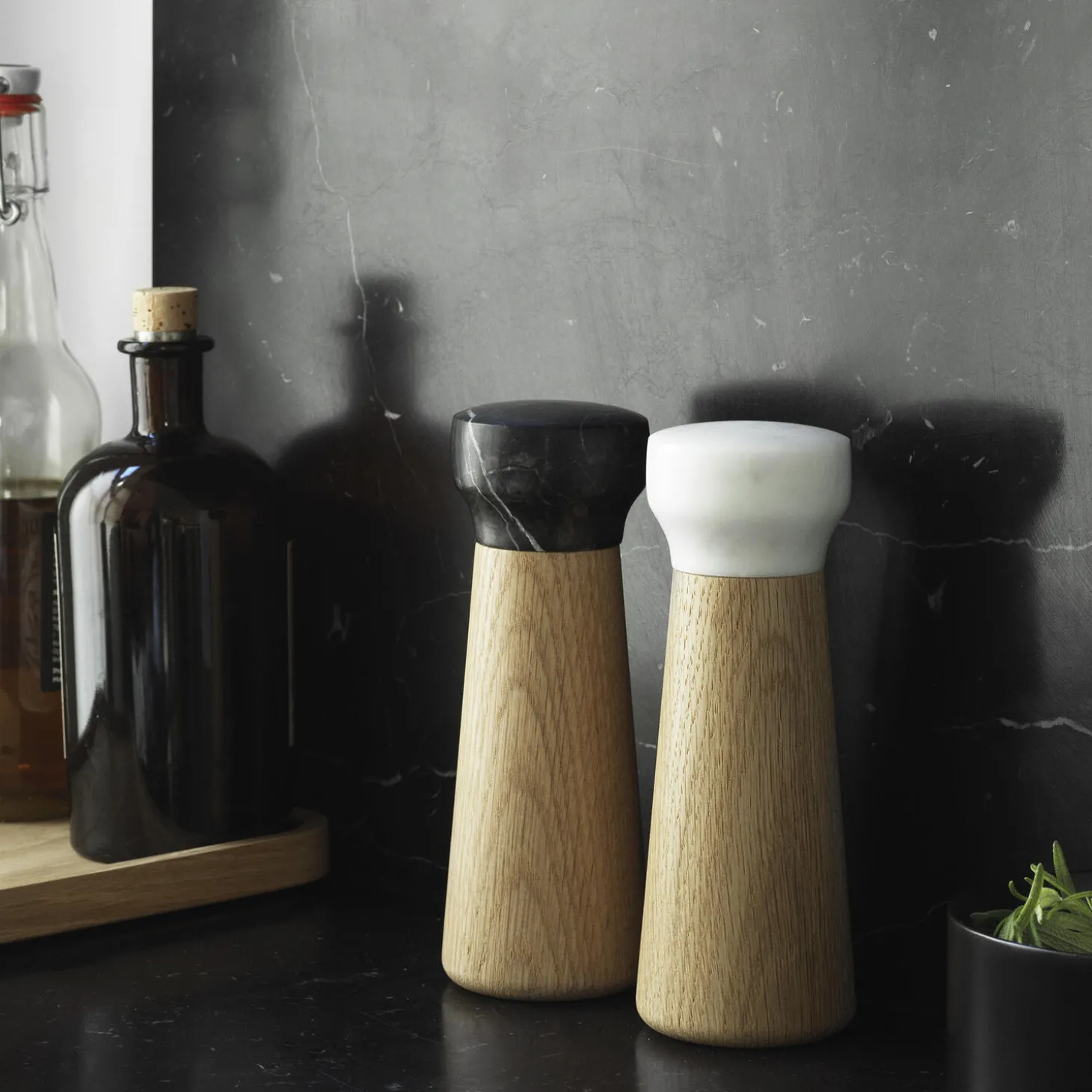 Craft saltkværn, oak/white