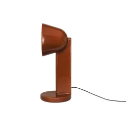 Céramique Side bordlampe, rust red