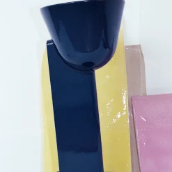 Céramique Up bordlampe, navy blue