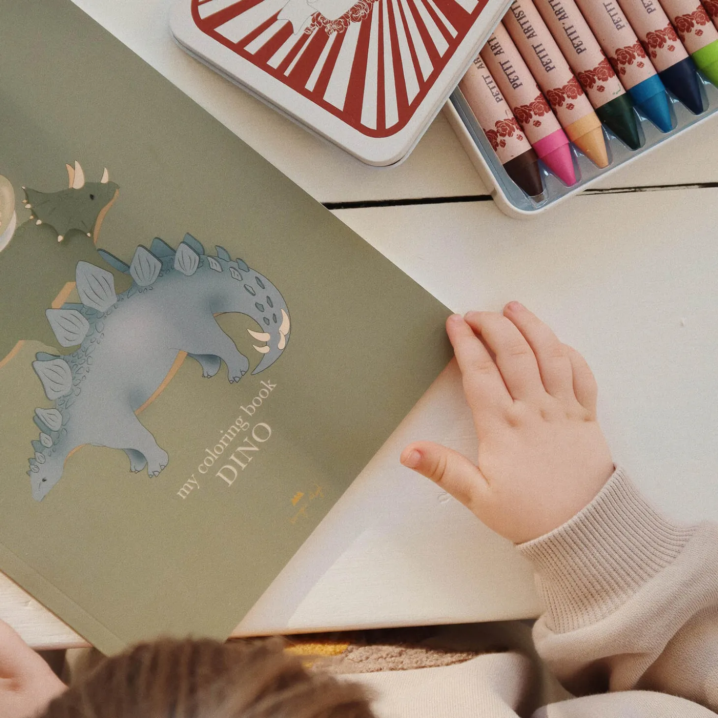 Crayons Bees Wax 10 pcs., multi colour