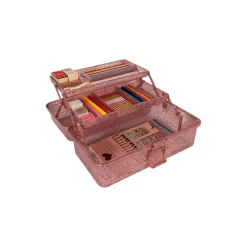 Creative Art Caddy, glitter rose