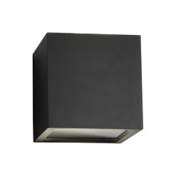 CUBE Mini Up/Down væglampe, sort