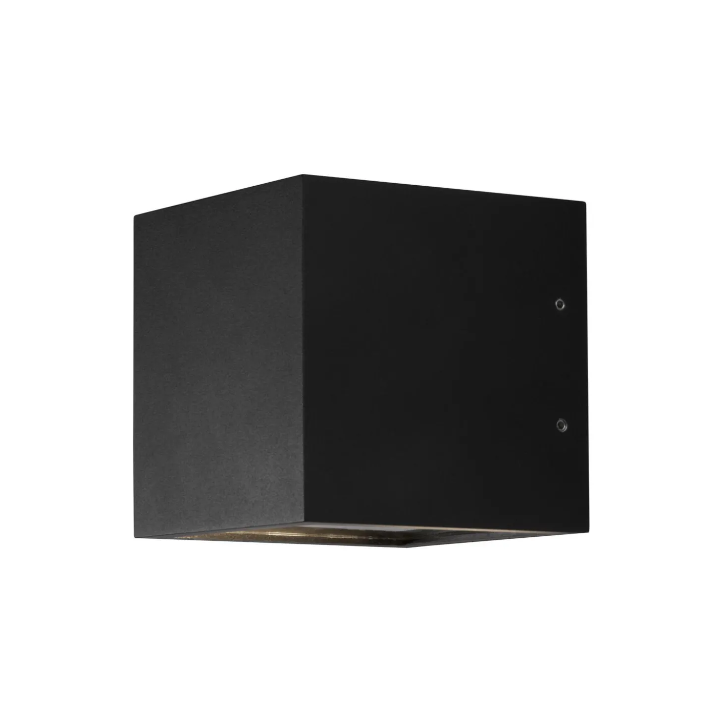 CUBE XL Down væglampe, sort