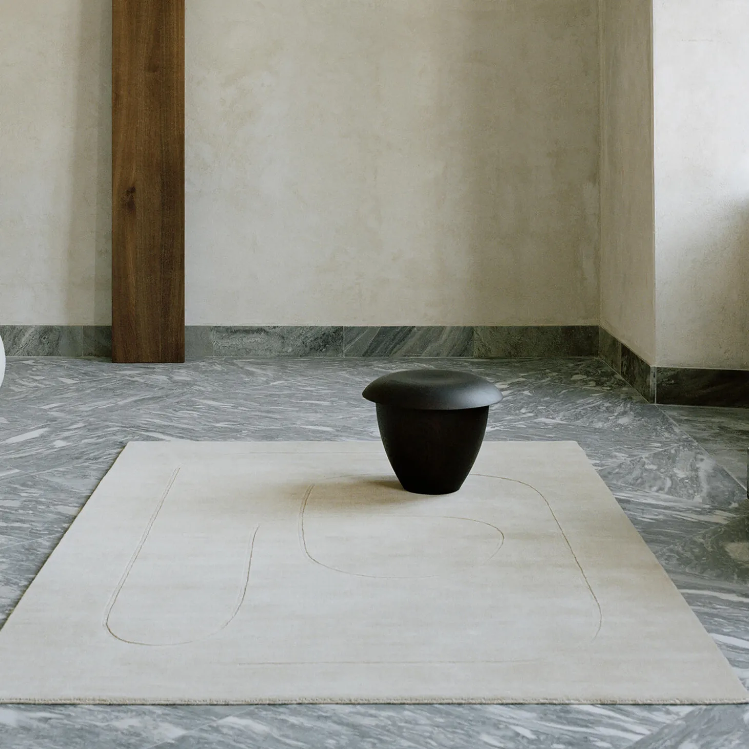 Cursive Expanse gulvtæppe, beige