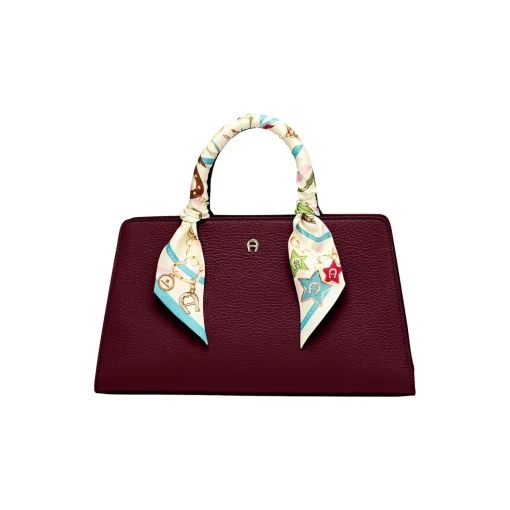 Cybill Handbag Stretch M, burgundy