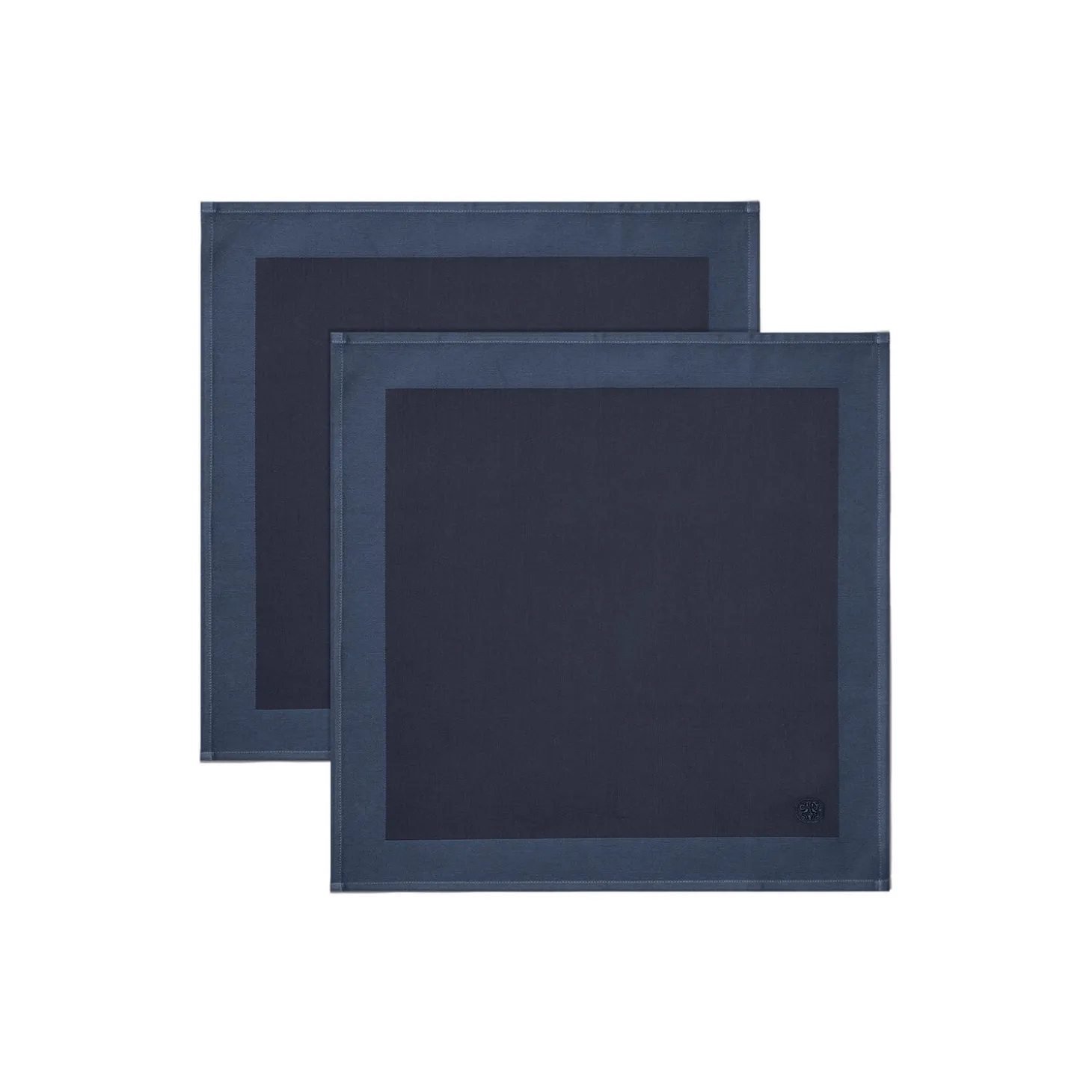 DAMASK serviet, dark blue
