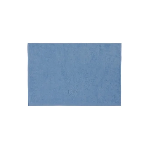 DAMASK TERRY bademåtte, bright blue