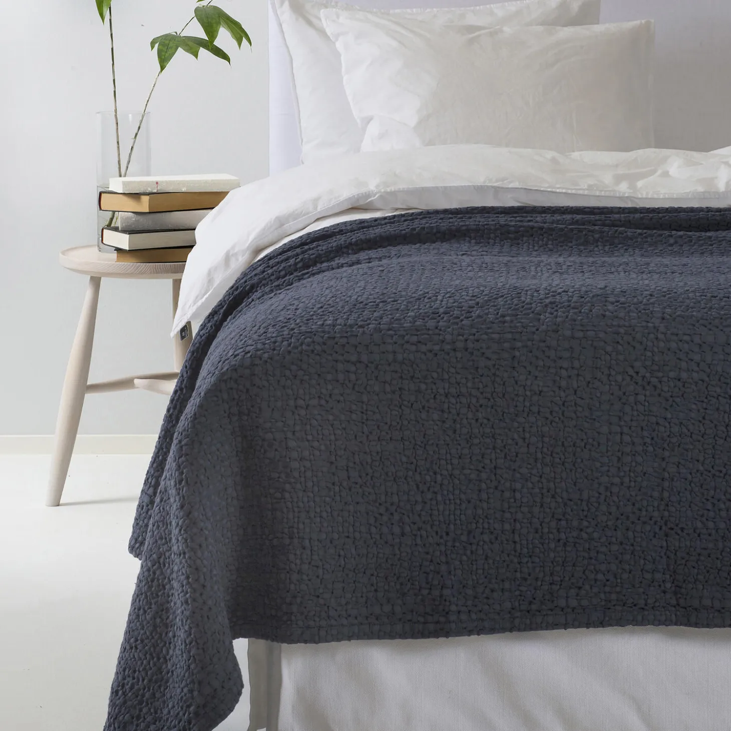 Dani sengetæppe, indigo