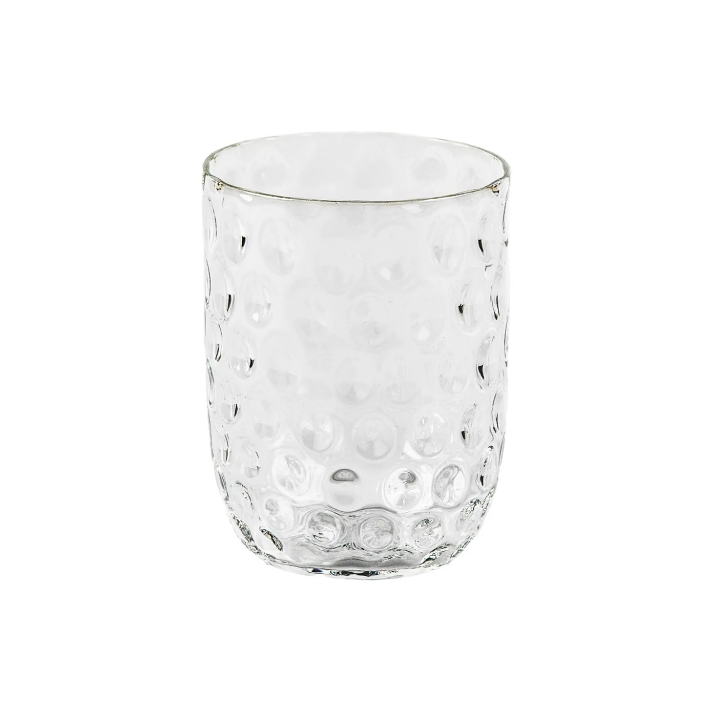 Danish Summer Small Drops Tumbler, clear