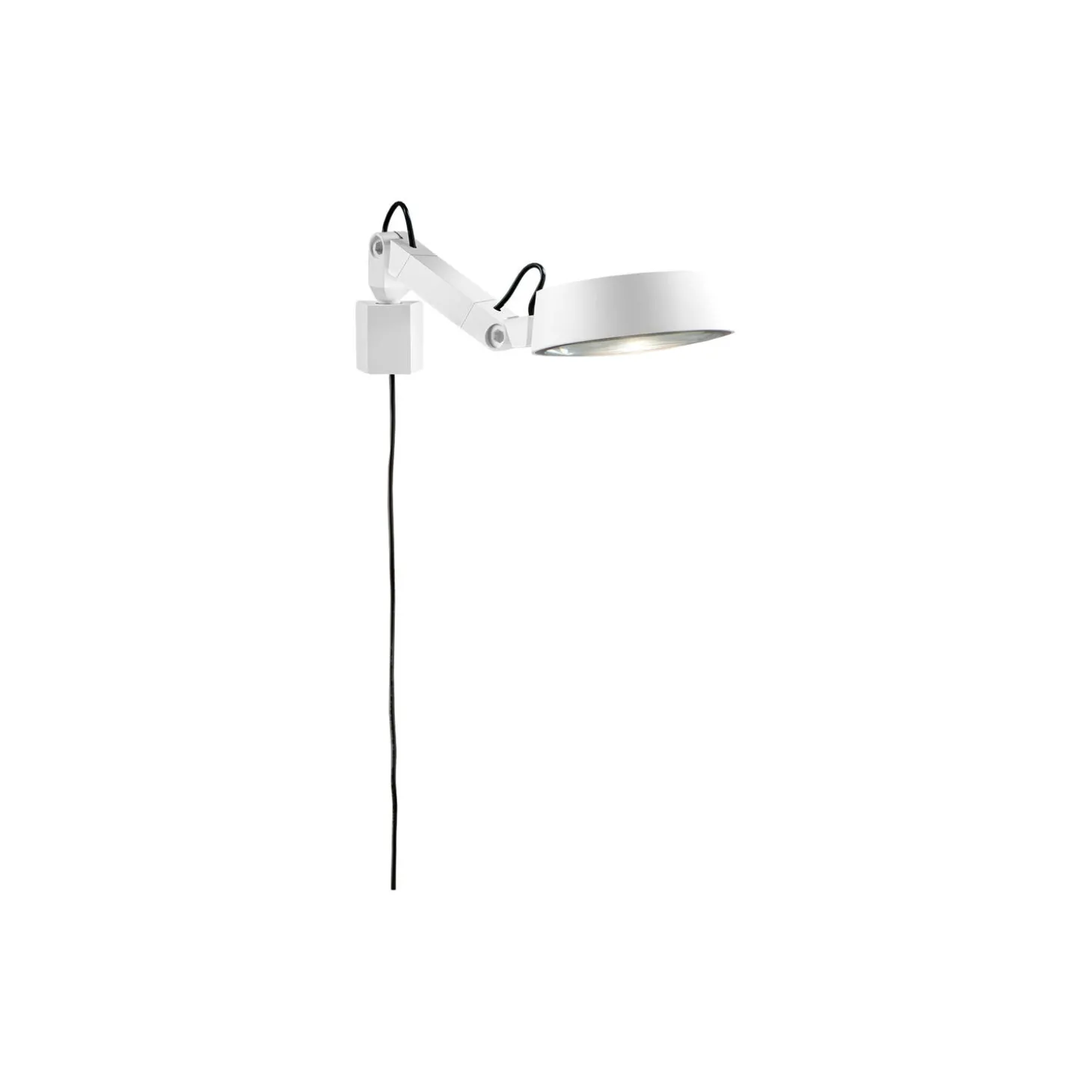 DARK W1 væglampe, white