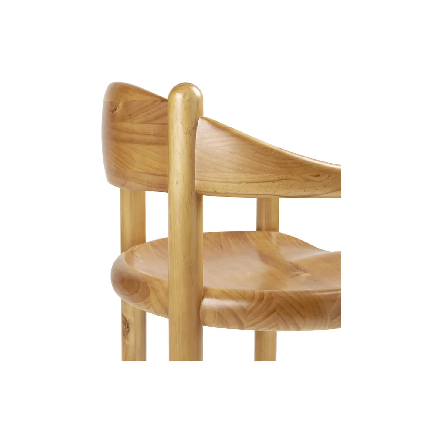 Daumiller Dining Armchair, golden pine