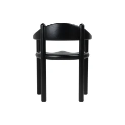 Daumiller Dining Armchair, brown/black pine