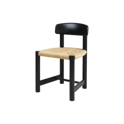 Daumiller Side Chair, brown/black pine