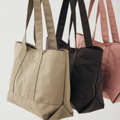 Day RE-Mono Tote, chocolate plum